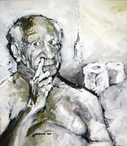 Mit Picasso auf dem Klo – Portrait von Nikolaus Pessler 