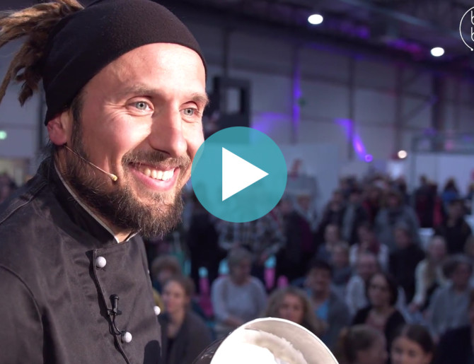 Vegan backen mit Björn Moschinski auf der CAKE DREAMS 2018